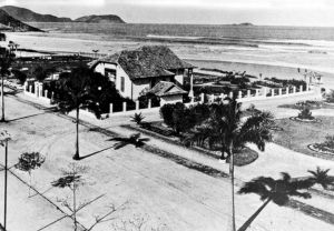 Av. Mal. Deodoro, antiga Rua Hans Staden (dcada de 50)
